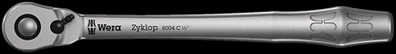 05004064001 8004 C ZYKLOP METAL RATCHET WITH SWITCH LEVER AND 1/2&quot; DRIVE