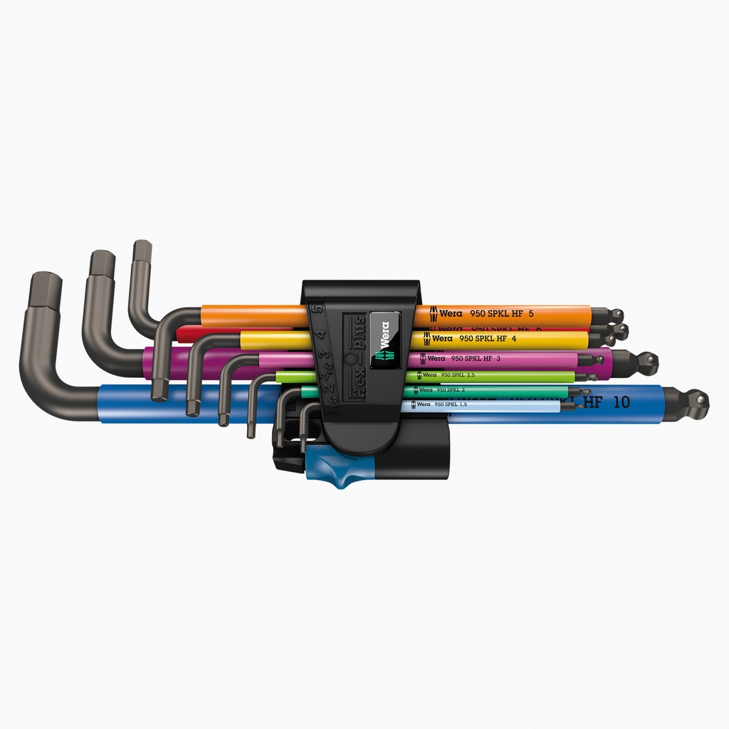05022210001 950/9 HEX-PLUS MULTICOLOUR HF 1 L-KEY SET WITH HOLDING FUNCTION,BLACKLASER