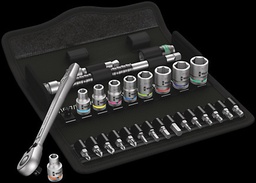 [05004021001] 050040210018100 SA 11 ZYKLOP METAL RATCHET SET WITH SWITCH LEVER,1/4&quot; DRIVE,IMPERIAL