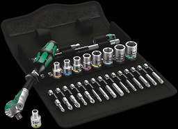 [05004016001] 05004016001 8100 SA 6 ZYKLOP SPEED RATCHET SET 1/4" DRIVE, METRIC